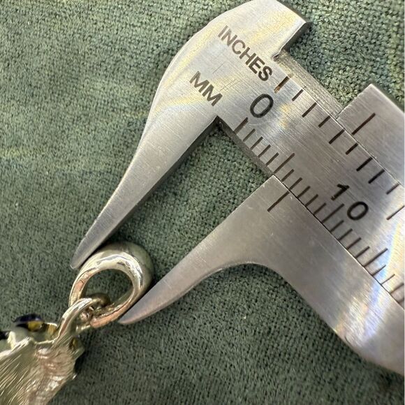 Purple Rhinestone Seahorse Pendant – Ocean-Inspired Statement Charm - Picture 12 of 17